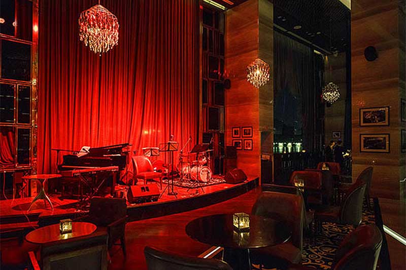 Un club de jazz en Hanoi