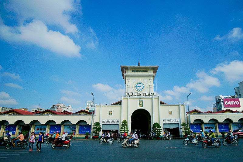 Mercado nocturno de Ben Thanh, Ho Chi Minh