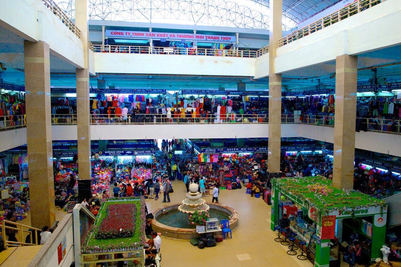 Mercado en Vietnam Viajes - Dong Xuan