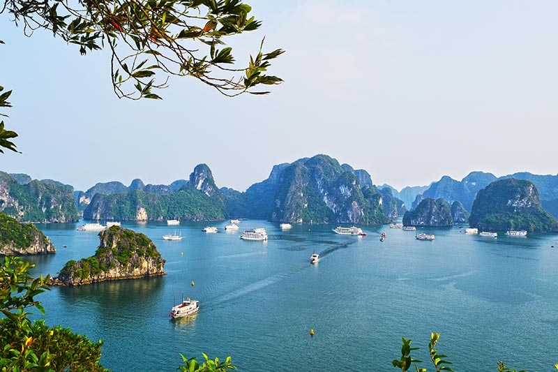 Bahia de Halong, Vietnam