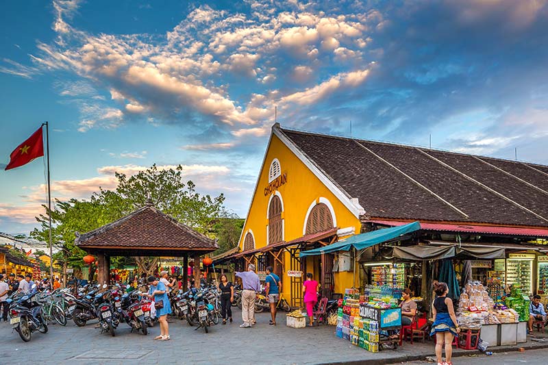 Mercado Hoi An, Vietnam