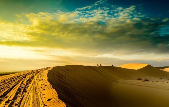 Los bancos de arena en Mui Ne - Vietnam