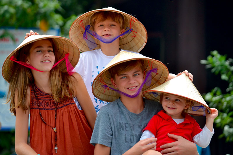 Viaje a Vietnam con ninos