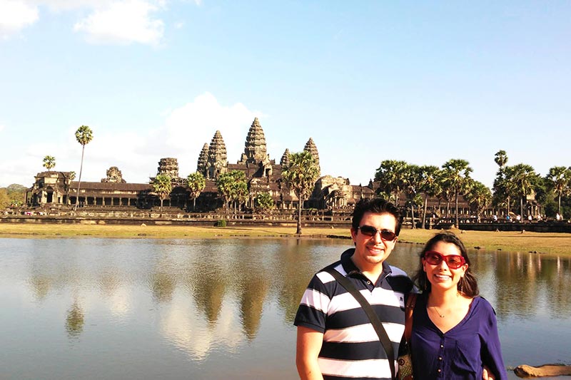 Andar a pé no Camboja Andar a pé no Camboja