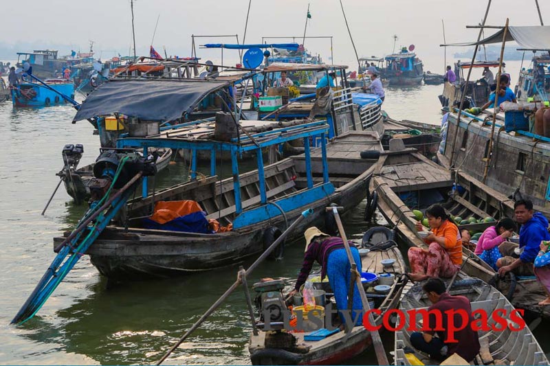 Chau Doc floating market Chau Doc floating market Vietnam travel