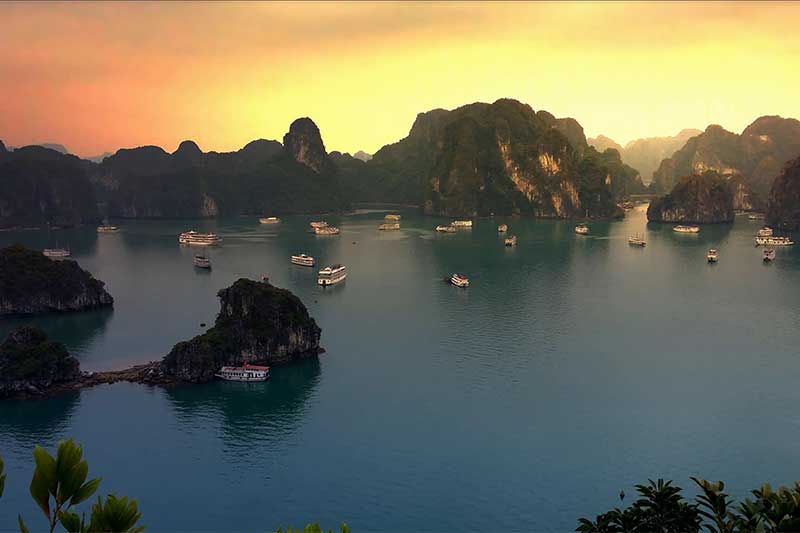 Baía de Halong, Vietnã