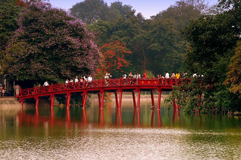Lago de Hoan Kiem - Visitar Vietnã