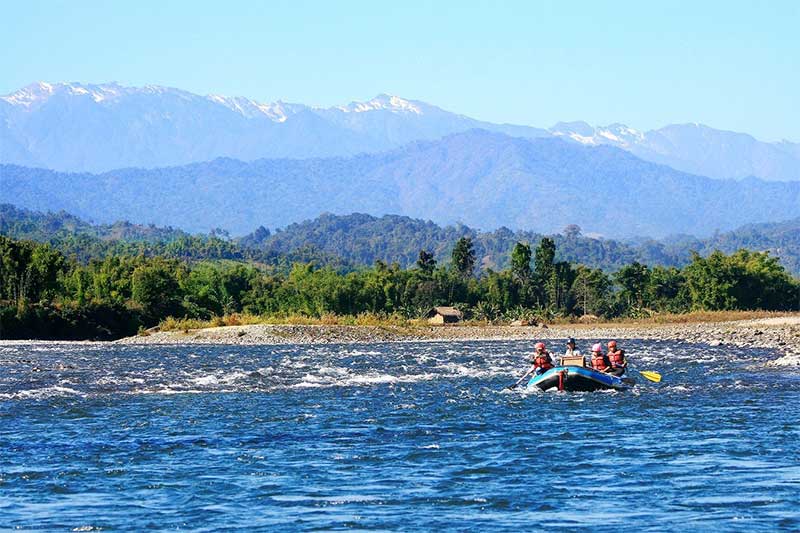 Passeio de barco espetacular no estado de Kachin - Pacotes de viagens Myanmar
