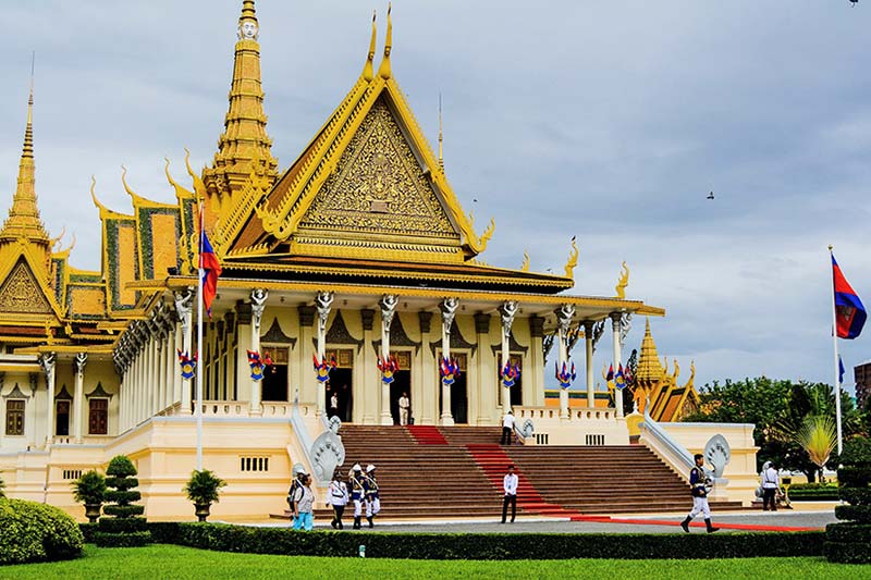 Palacio real - Phnom Penh - Viagens para camboja