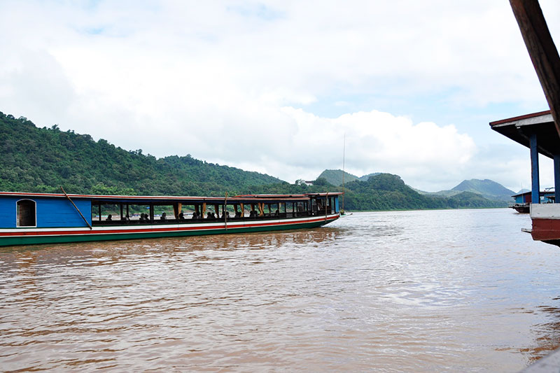 Paseos en lancha en Laos