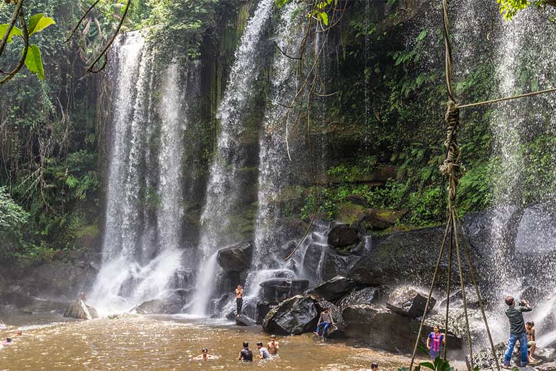 Parque Nacional Phnom Kulen - Excursões em Camboja
