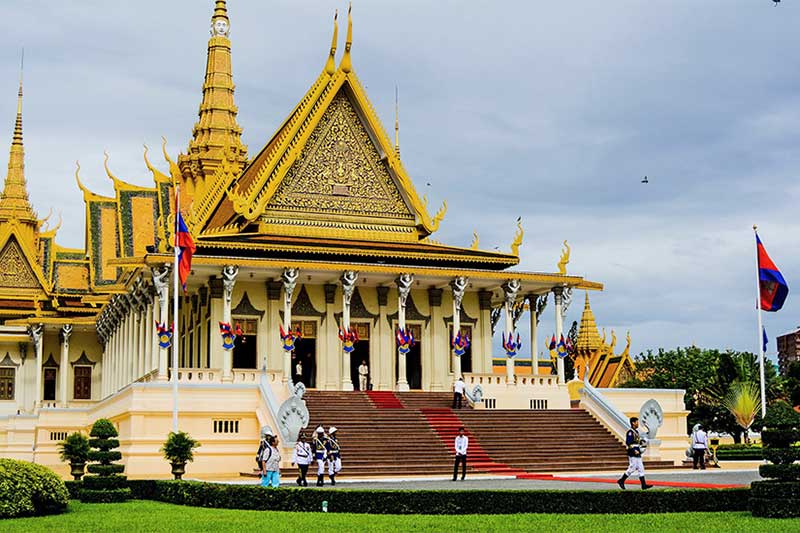 o Palácio Real, Camboja