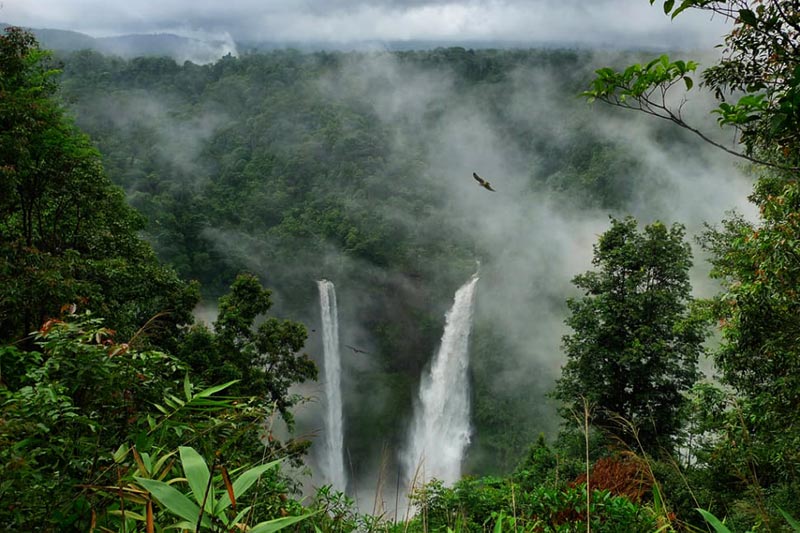 Dez coisas para ver no Laos - Cachoeiras de Tad Fane
