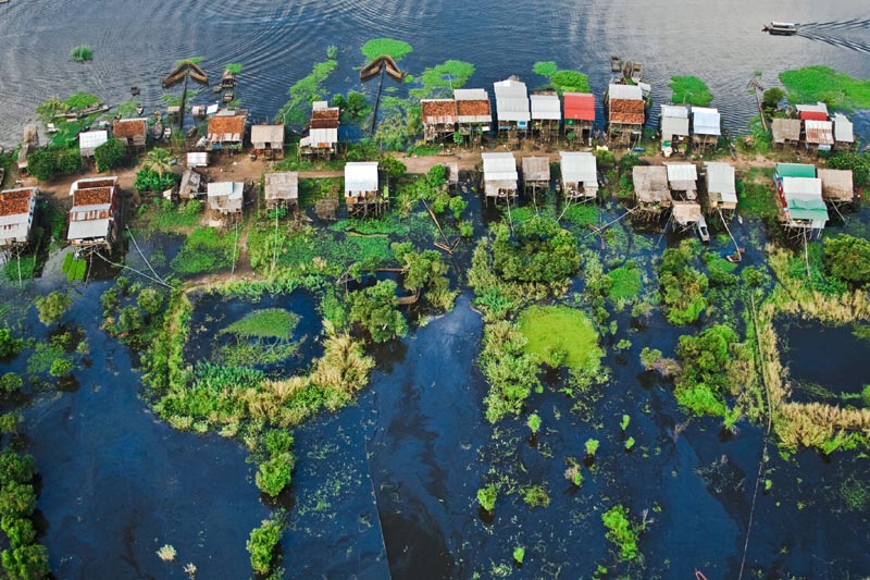 Lago Tonle Sap - Visitar Camboja