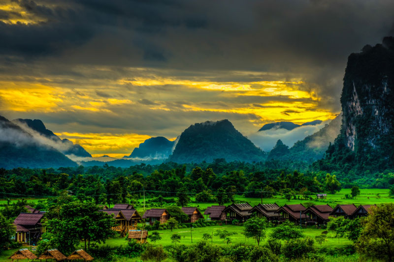 Vacaciones en Vang Vieng