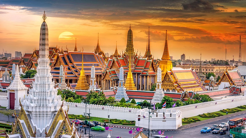 Palácio Grande em Bangkok - Viagem em família Tailândia