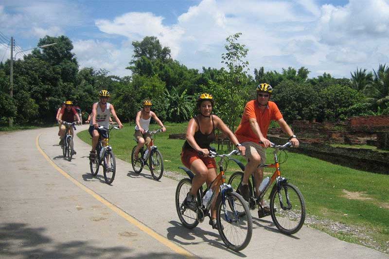Excursão de bicicleta em Chiang Mai 